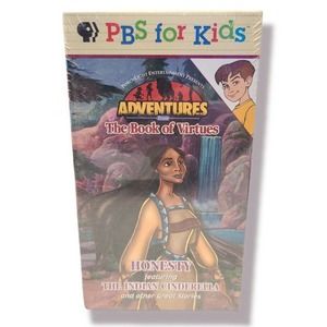 Adventures From the Book of Virtues Honesty VHS 1997 PBS for Kids NEW SEALED
